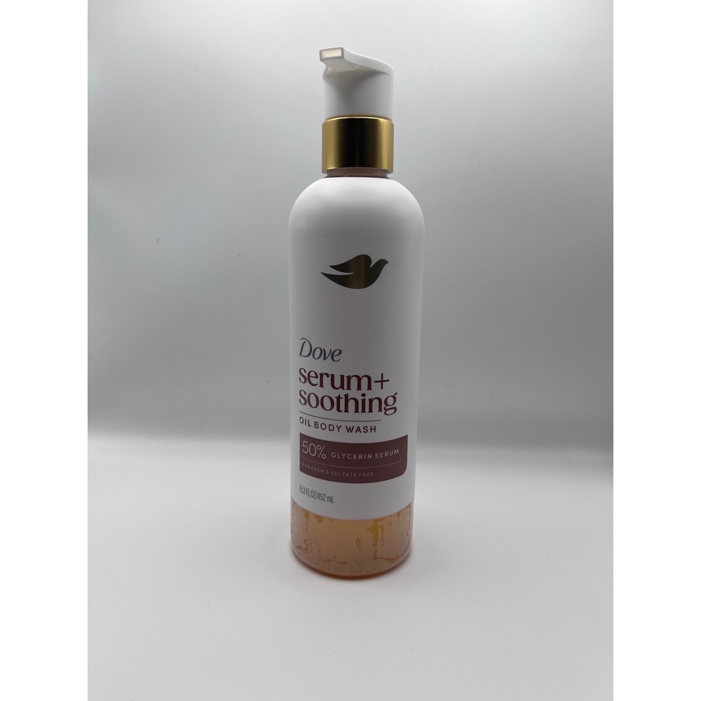 Dove Serum + Soothing Oil Body Wash 50% Glycerin Serum 15.3 fl oz